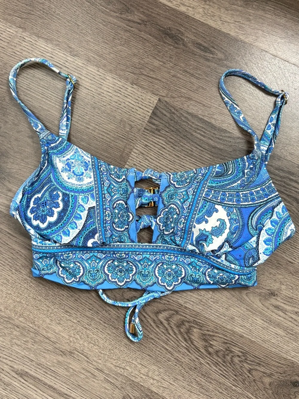 Ralph Lauren | Bikini Set | Blue Paisley | US4 - Picture 3 of 5